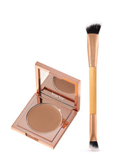 CC undereye & dark circle defense TM corrector brush duo