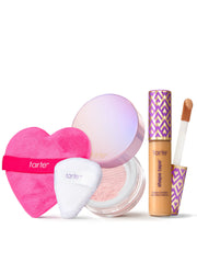 shape & bake shape tape TM & creaseless powder duo